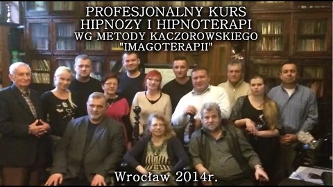 ROZWÓJ DUCHOWY W HIPNOTERAPII TERAPEUTÓW W CZASIE KURSU HIPNOZY KACZOROWSKI&DANIŁOW 2014 © TV IMAGO