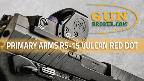 Introducing the Highly Anticipated Primary Arms RS-15 Vulcan Red Dot