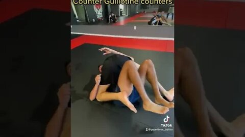 Counter guillotine counters #bjj #martialarts #mma #shorts