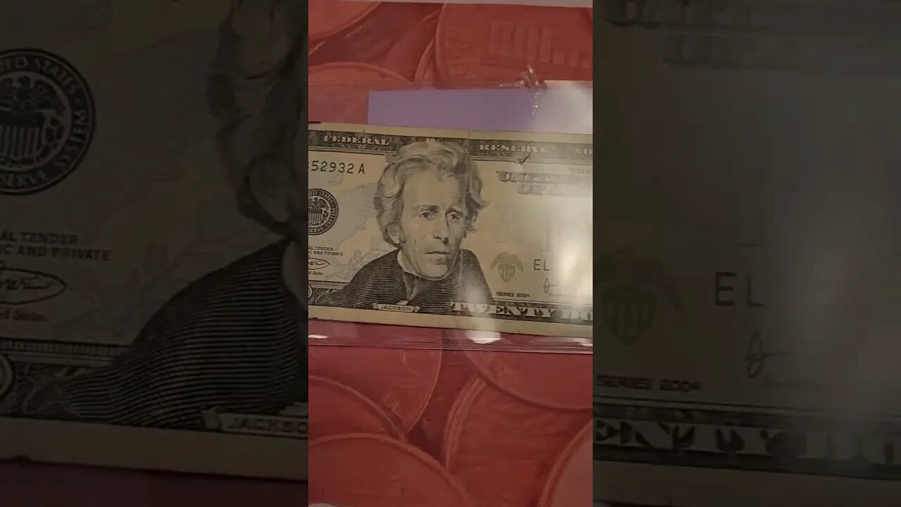 Do NOT Spend These $20 Bills if YOU find one!