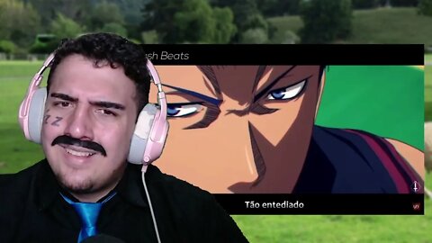 PASTOR REACT Rap do Aomine Daiki 2 (KNB) - O MELHOR DA GERAÇÃO // Flash Beats (Prod. Dylan Beats)