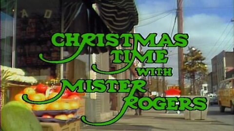 "Christmastime With Mister Rogers" (1977) WQED Special