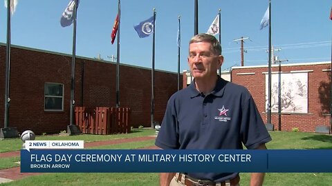 Flag Day Ceremony at Military History Center