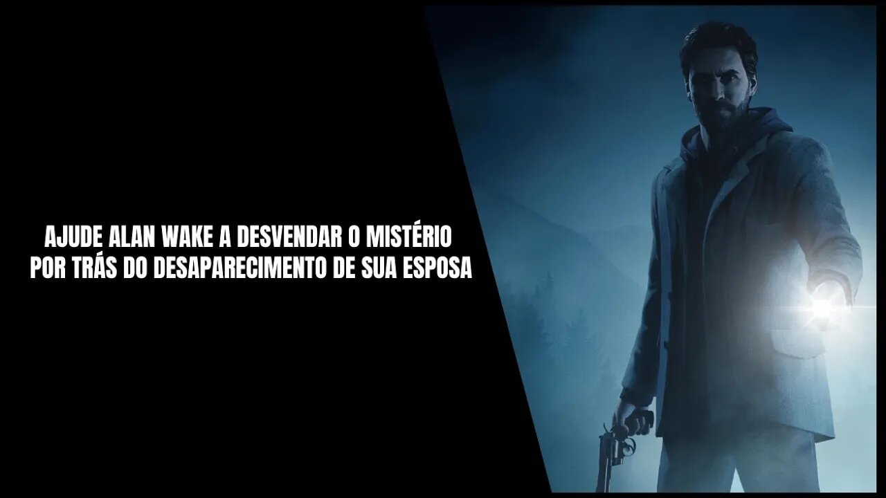 Alan Wake Remastered PS4, Xbox One, PS5, Xbox Series S, X e PC (Já Disponível)