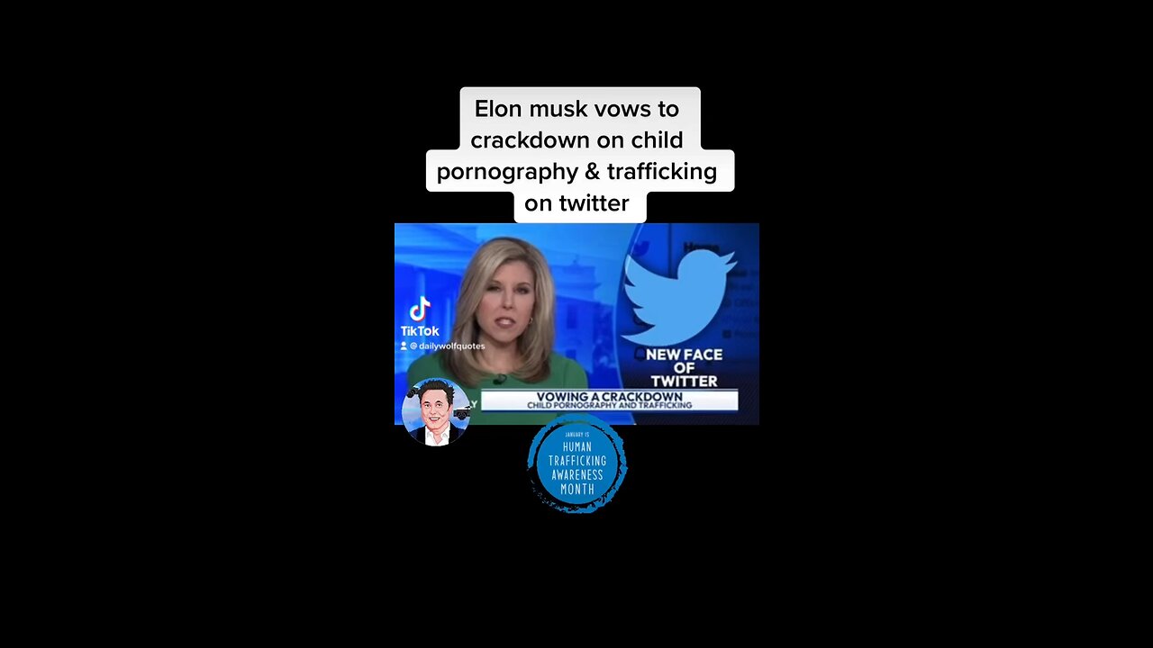 Elon vows to crackdown on child trafficking on Twitter