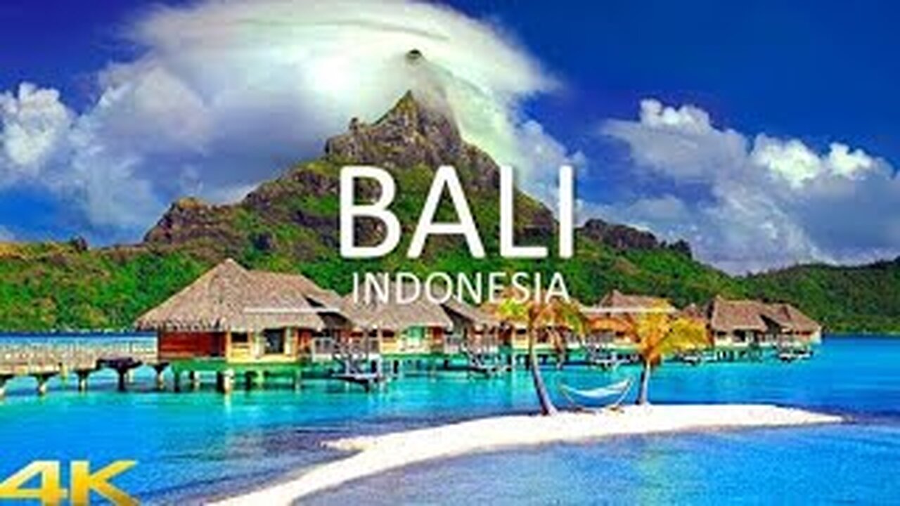 BALI (4K UHD) | Relaxing music with great nature video