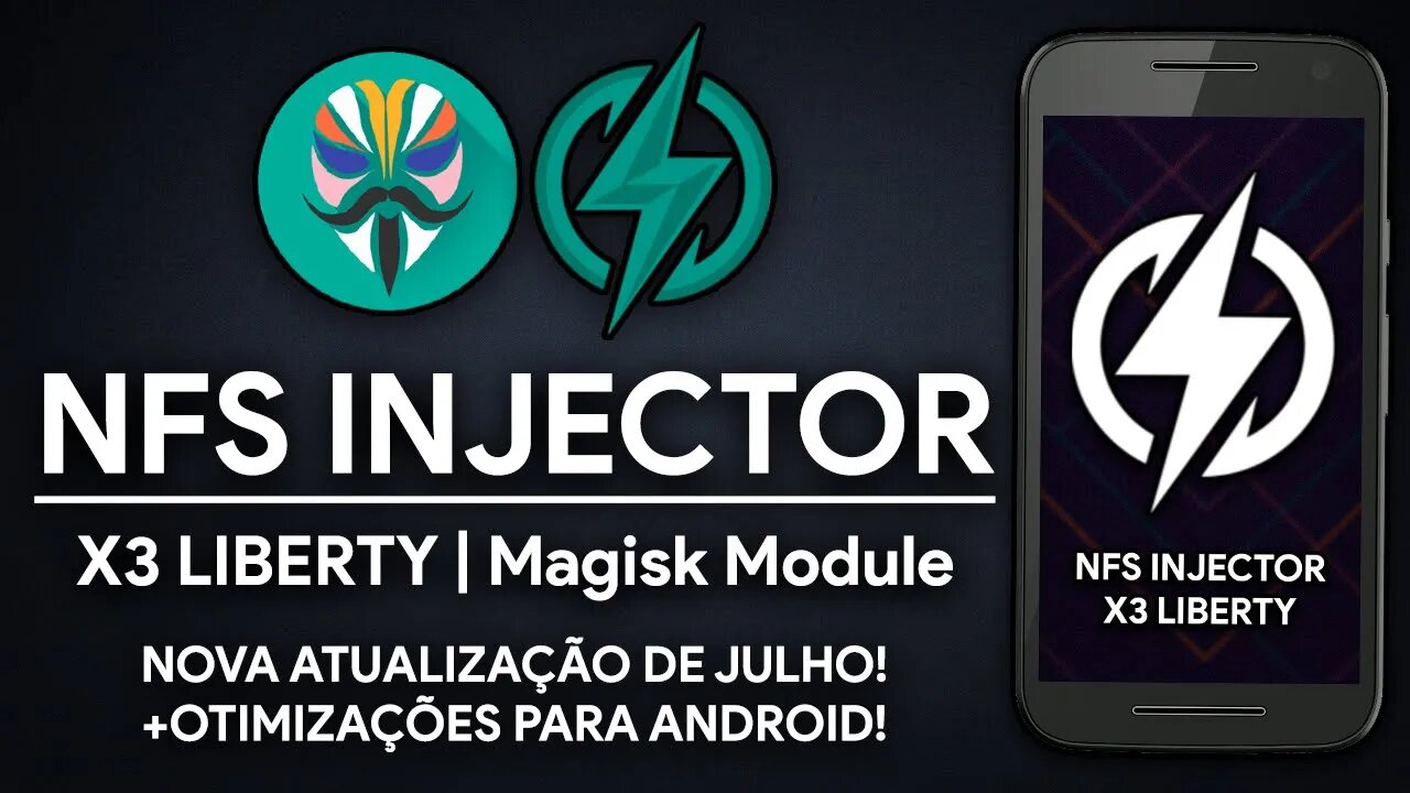 NFS INJECTOR X3 LIBERTY | Máxima PERFORMANCE e MAIS ESTABILIDADE para JOGOS no seu ANDROID! [ROOT]