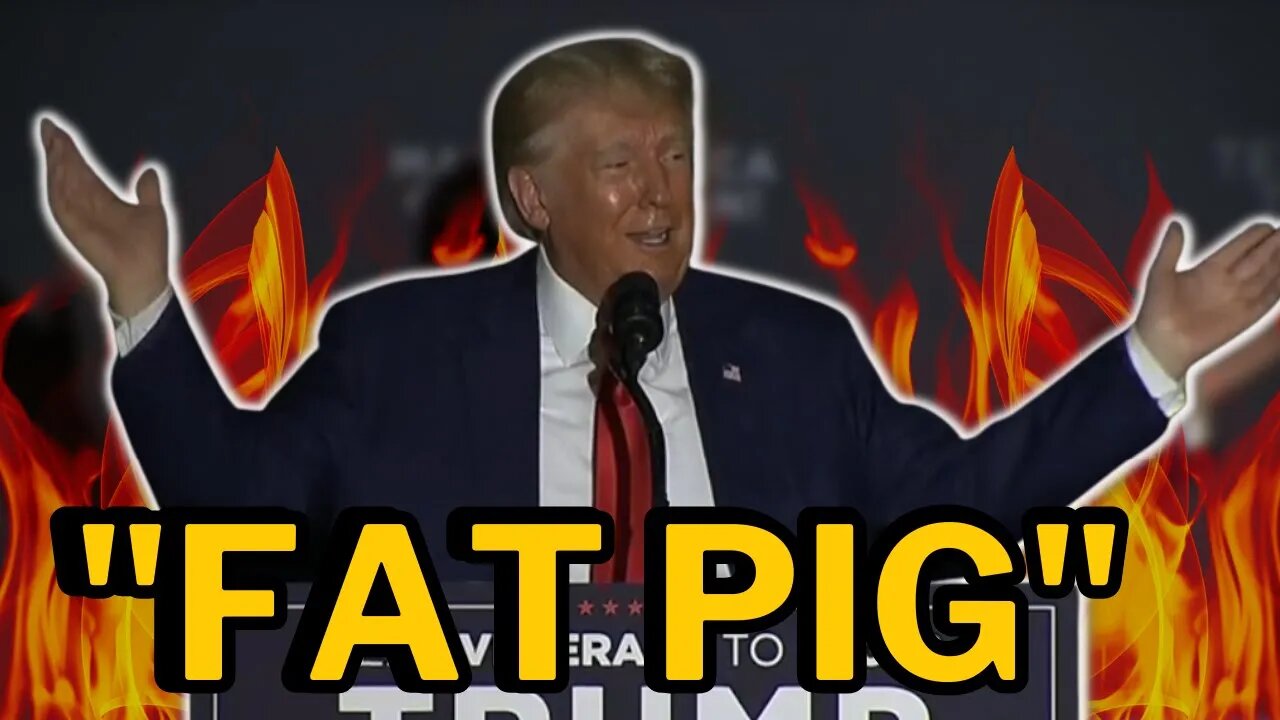 VIRAL: Trump ROASTS "Fat Pig" Chris Christie and "Son of a B*tch" Ron DeSantis