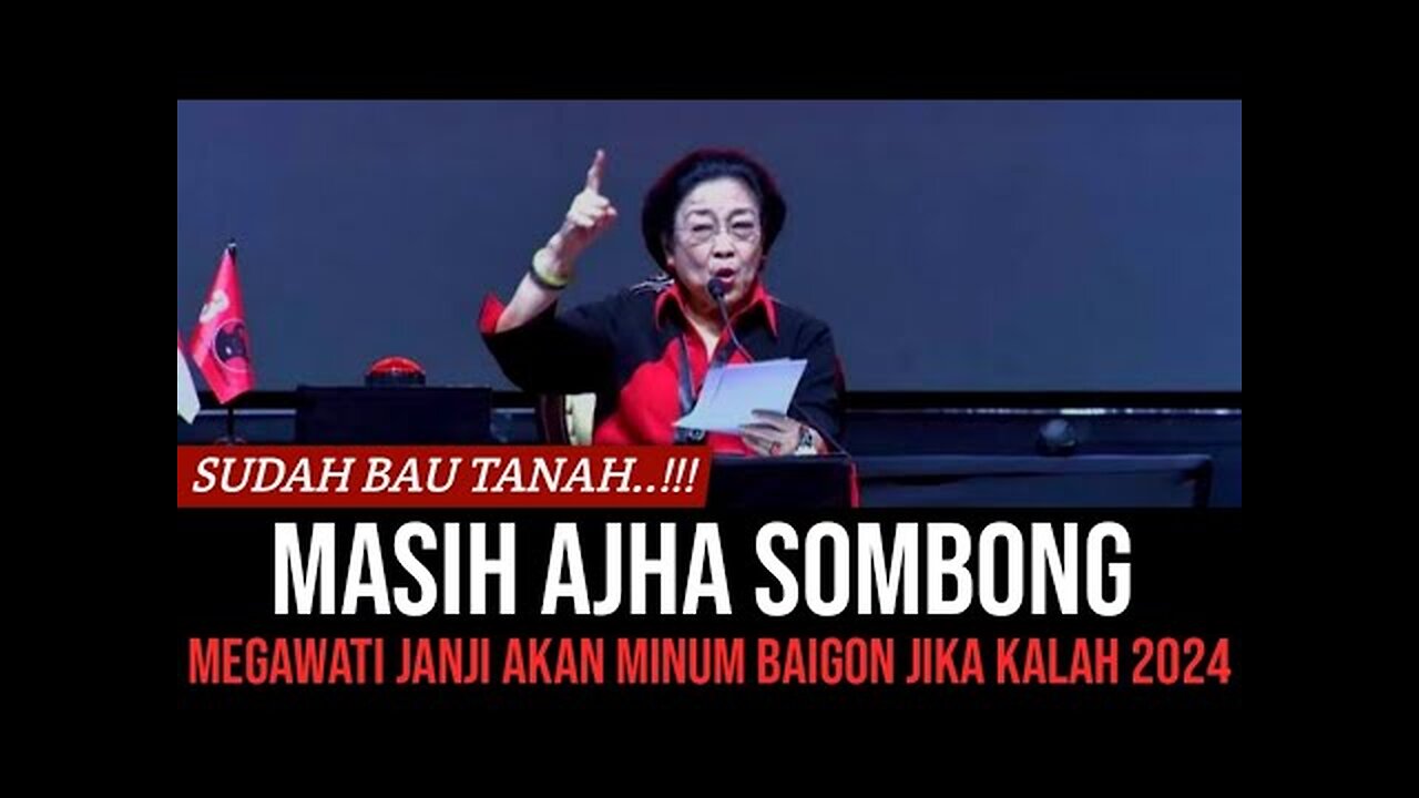 Mulai Panas, Megawati Janji Akan Minum Baygon Jika Kalah Di Pilpres 2024