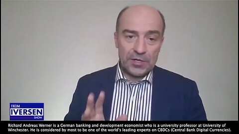 CBDC | "What Do We Need for the CBDCs? Well the Pandemic Delivered a Great Excuse. Somehow They Argued You Need to Be Injected With This Experimental Substance And You Need It In Order to Enter Any Shop." - Professor Richard Werner