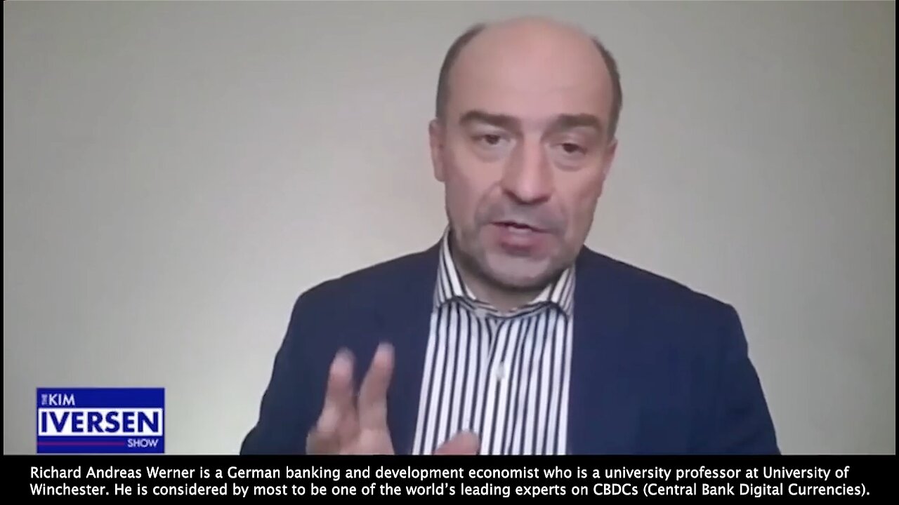 CBDC | "What Do We Need for the CBDCs? Well the Pandemic Delivered a Great Excuse. Somehow They Argued You Need to Be Injected With This Experimental Substance And You Need It In Order to Enter Any Shop." - Professor Richard Werner