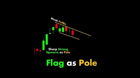 Pole as a flag