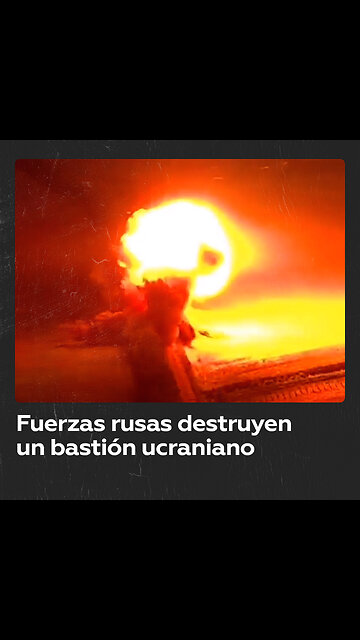 Imágenes de un bastión militar ucraniano destruido por las fuerzas rusas