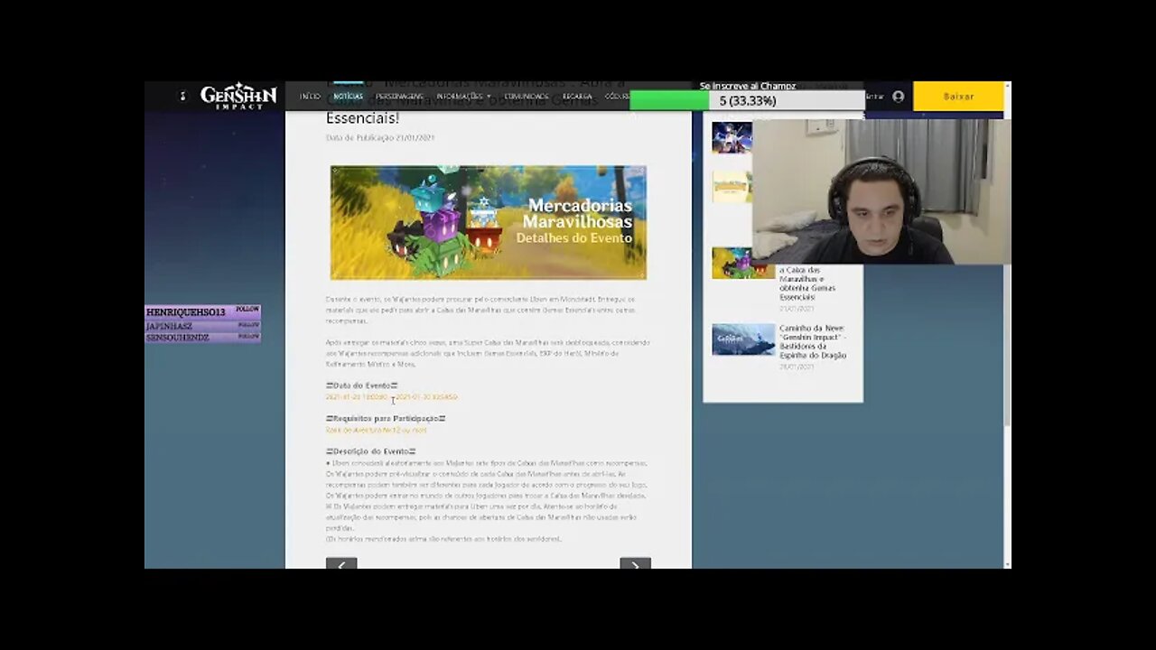 Resumão do que vai vir no patch 1.3