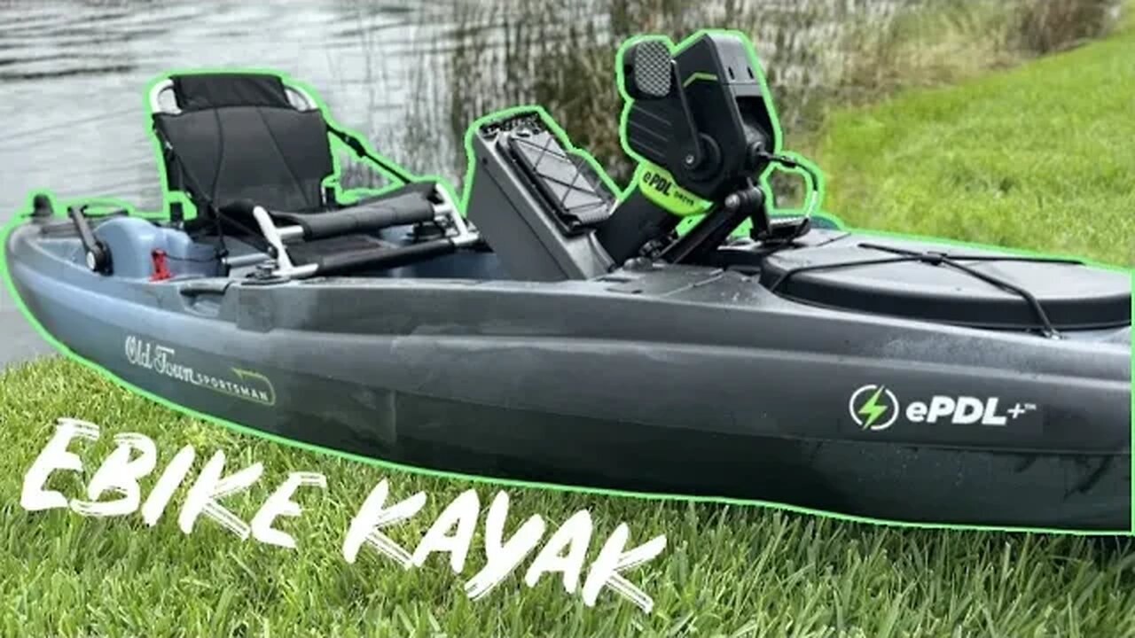 Old Town ePDL - ebike like pedal kayak is FAST & EFFICIENT!