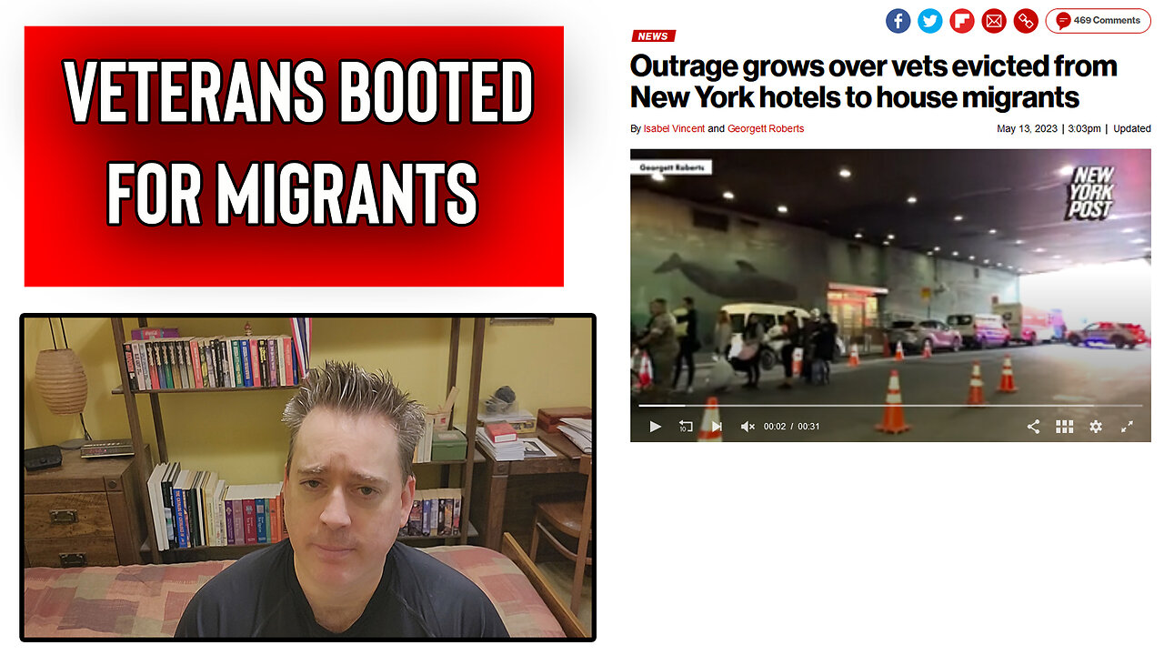 Veterans Booted From NY Hotel To Make Room For Migrants