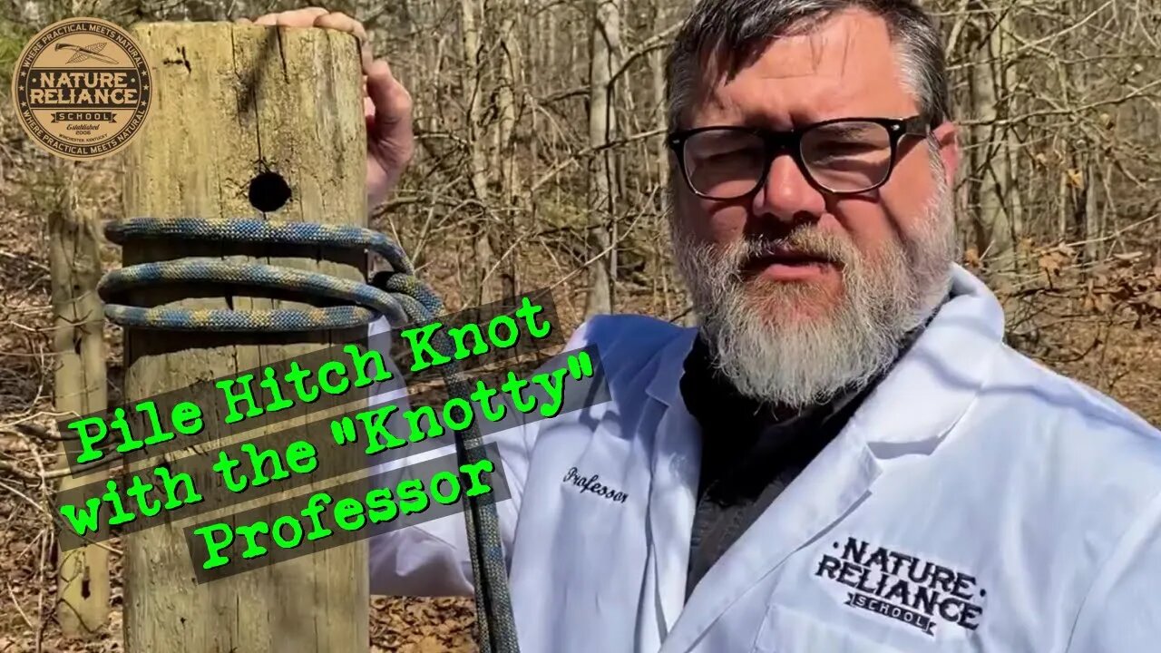 Pile Hitch Knot - Knotty Professor