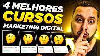 Os 4 Melhores Cursos de Marketing Digital! (p/ Afiliados iniciantes e avançados)