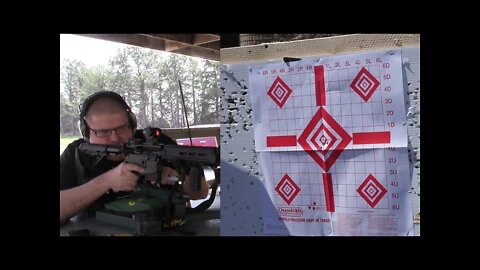 Palmetto State Armory 16" Mid-length AR accuracy test!