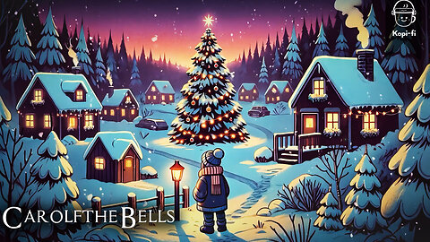 Carol Of The Bells- Christmas Lofi Beats To Sleep, Relax, Chill, Study To