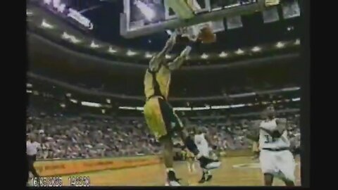 Reggie Miller 26 Points 5 Ast @ Celtics, 2001-02.