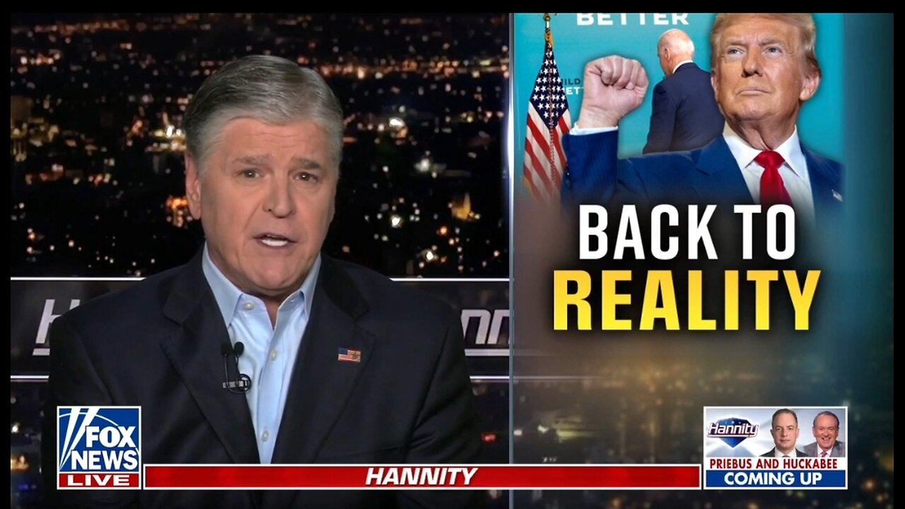 Hannity: Gaslighting Comes To An End January 20,2025