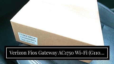 Verizon Fios Gateway AC1750 Wi-Fi (G1100) (Renewed)