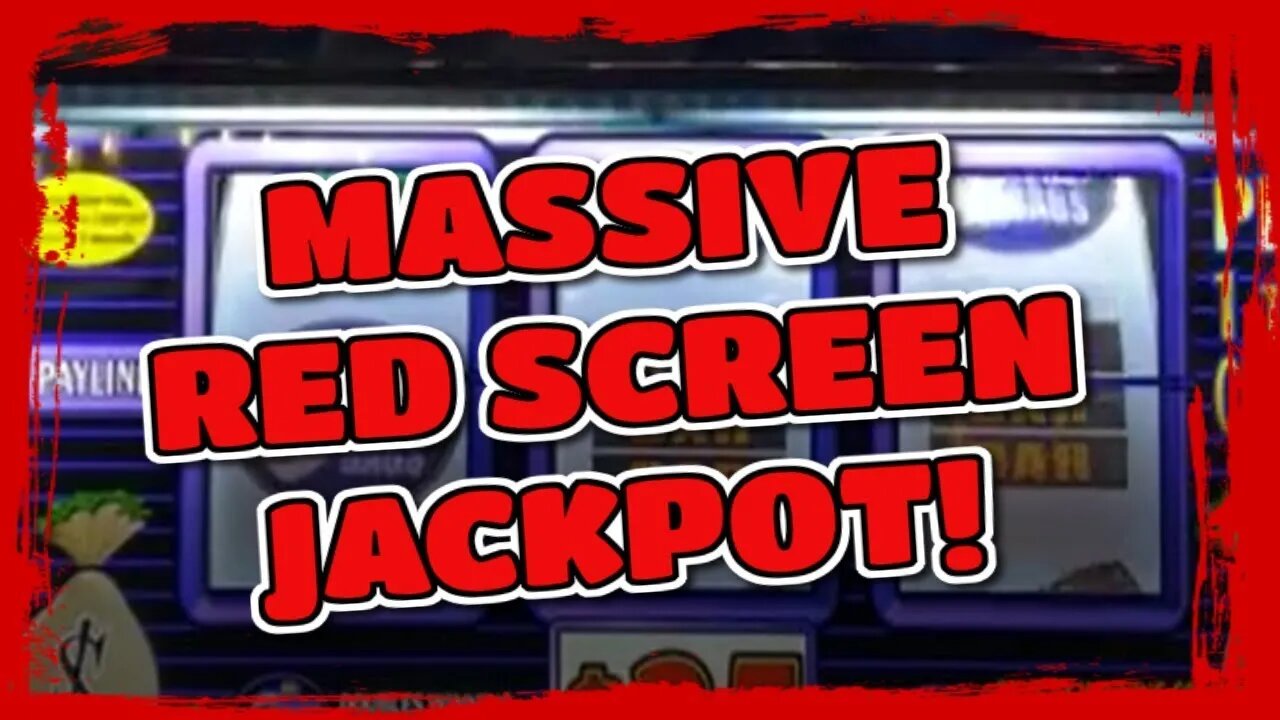 INSANE RED SCREEN JACKPOT! 💰 MASSIVE MR MONEY BAGS LINE HIT HANDPAY!