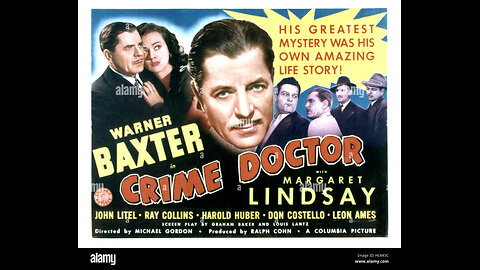 Crime Doctor, the first movie in the series. (1943)