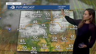 Dry and cooler start to the weekend