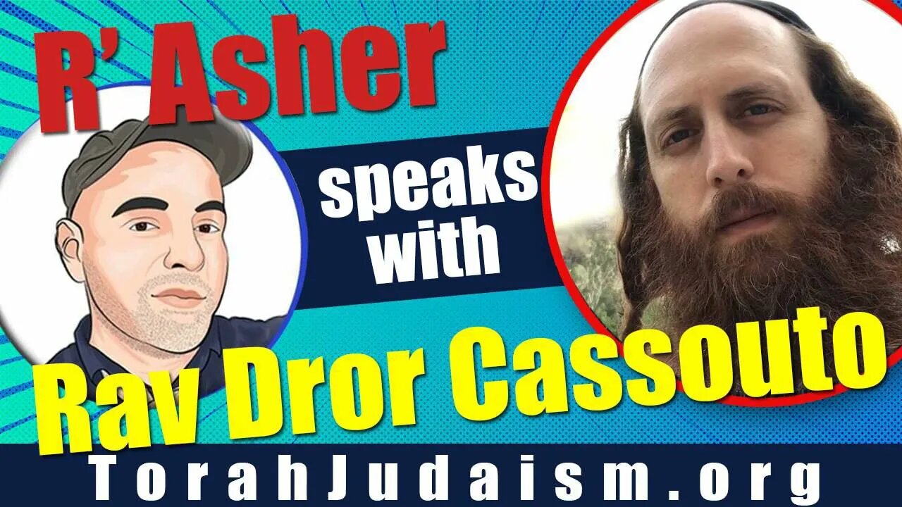 R' Asher speaks with Rav Dror Cassouto