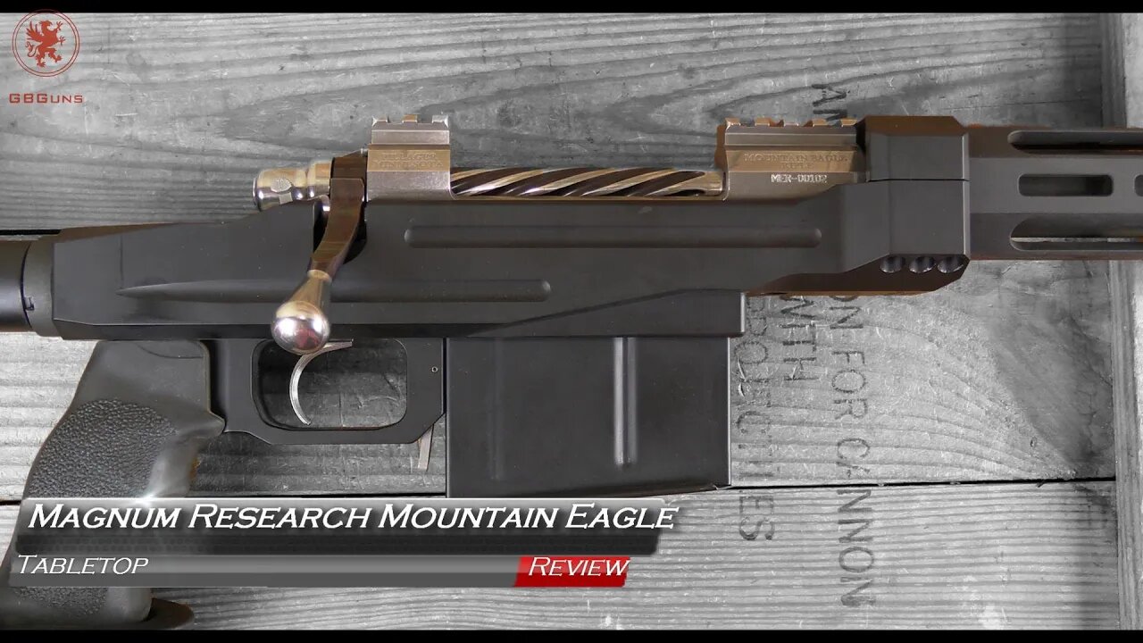 Magnum Research Mountain Eagle 28 Nosler Custom Rifle Tabletop Overview