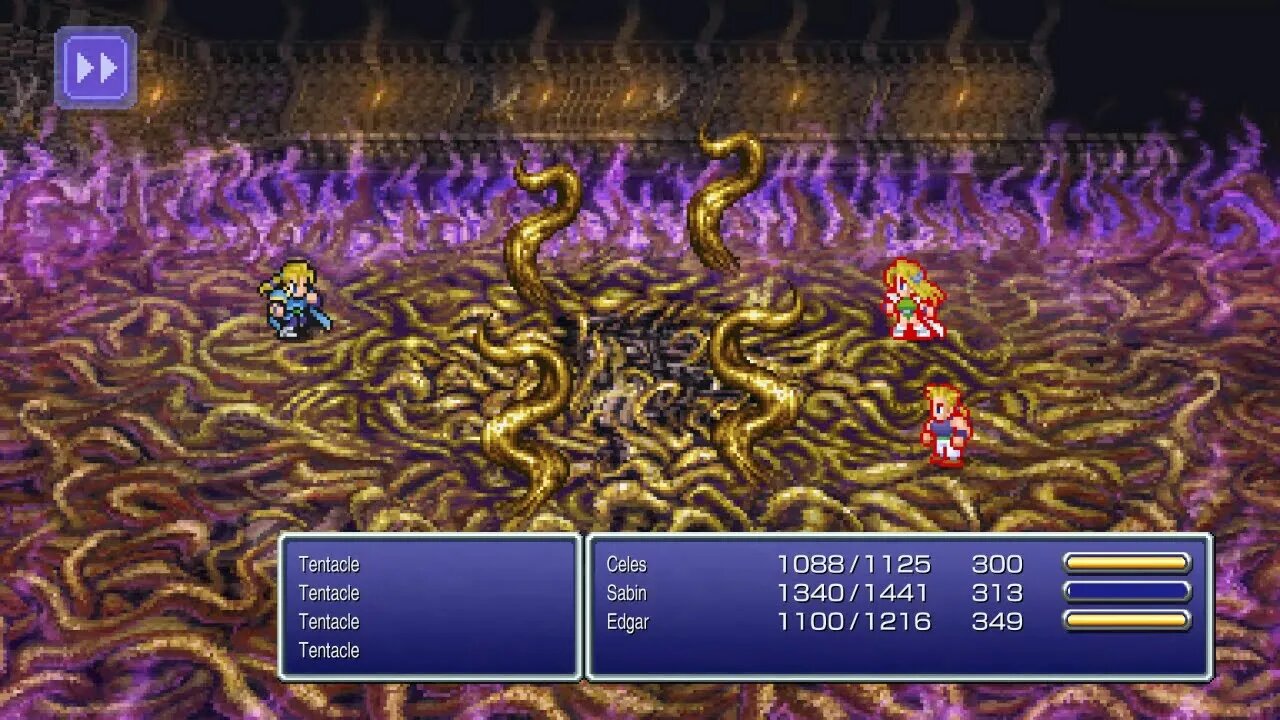 Final Fantasy 6 (Pixel Remaster) - Part 21: Day of the Tentacles (Saving Edgar)