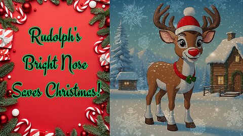 Rudolph's Bright Nose Saves Christmas! 🎄✨