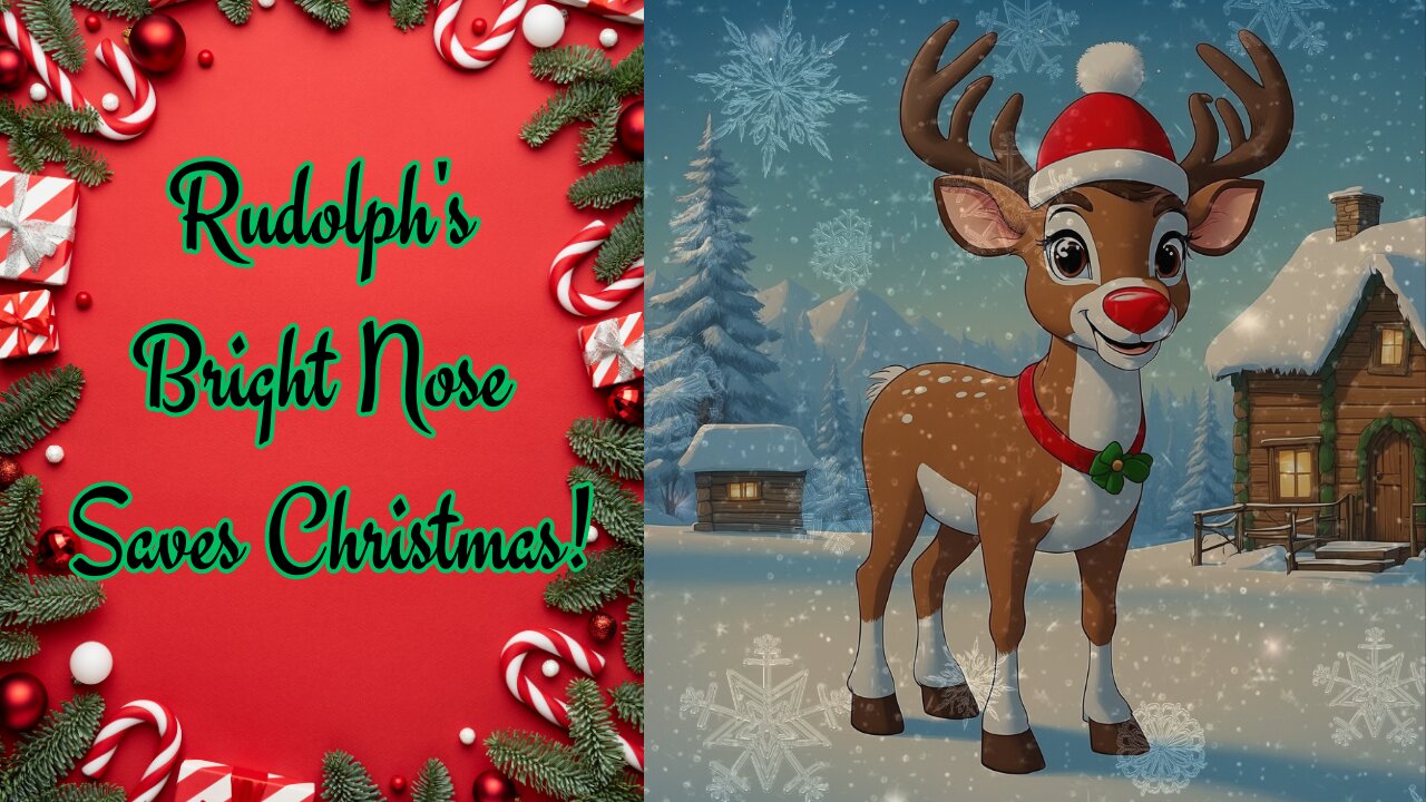 Rudolph's Bright Nose Saves Christmas! 🎄✨