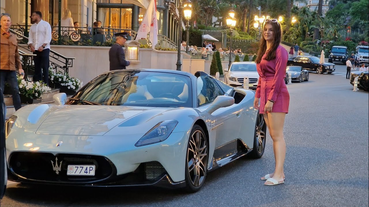 Supercars in Monaco (918 Spyder, Monza SP2, 912HP M3 G80, G63 6x6, 812 Competizione)