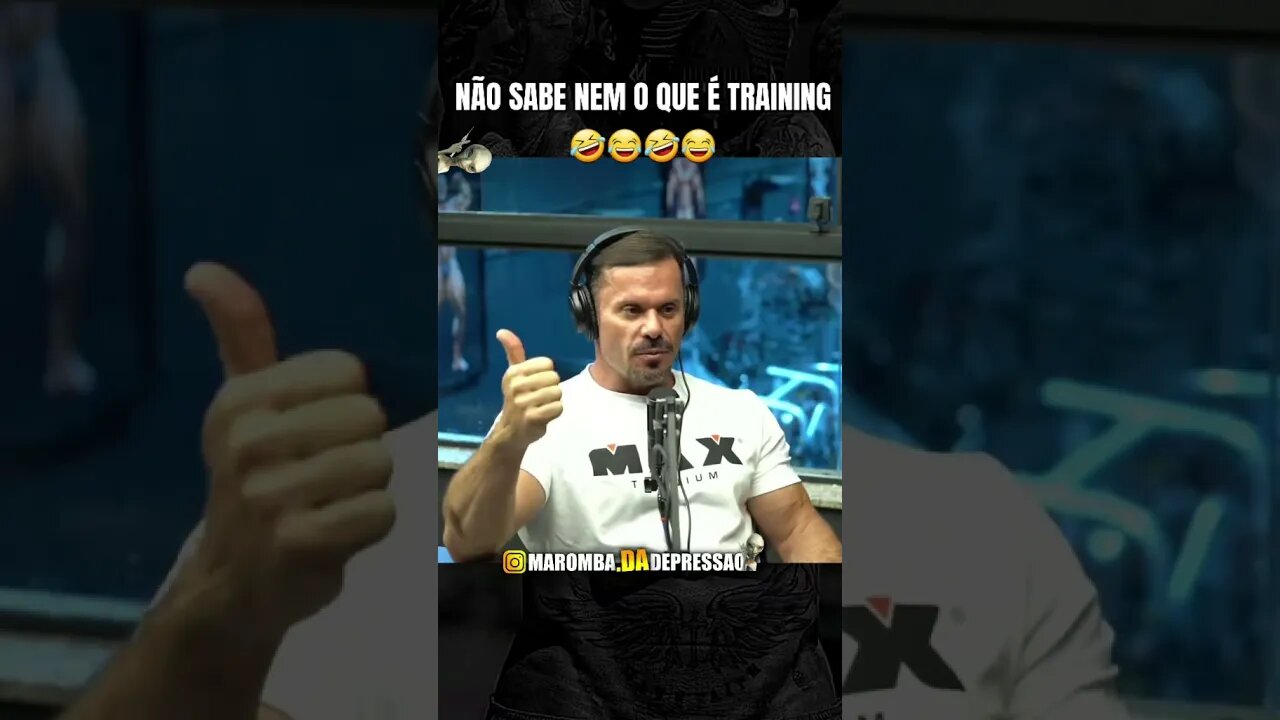 NÃO SABE NEM O QUE É TRAINING... #Shorts