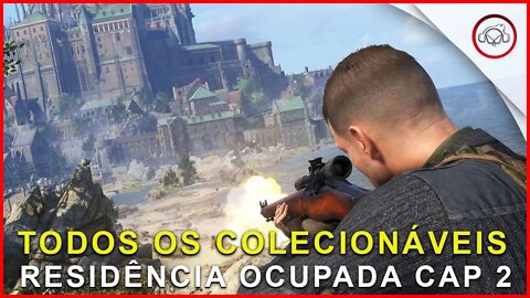 Sniper Elite 5 , Localização de todos os colecionáveis no cap 2 | Super-dica