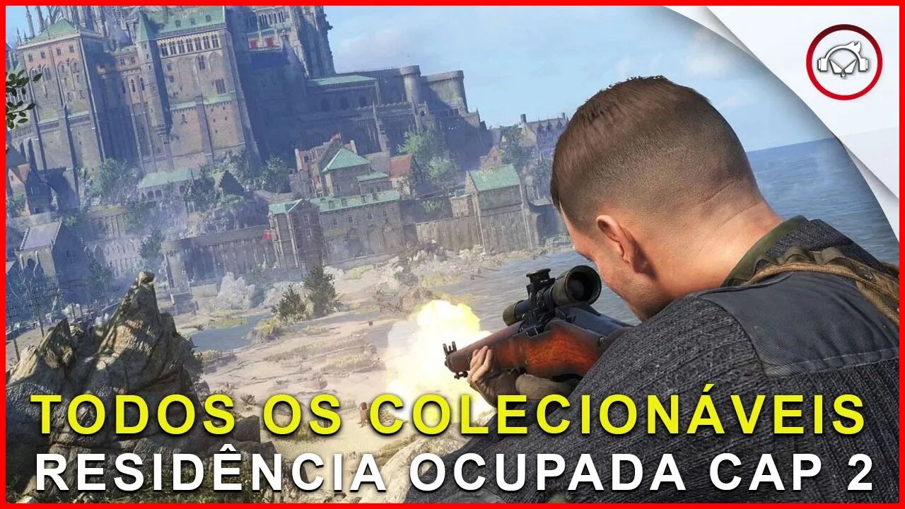 Sniper Elite 5 , Localização de todos os colecionáveis no cap 2 | Super-dica