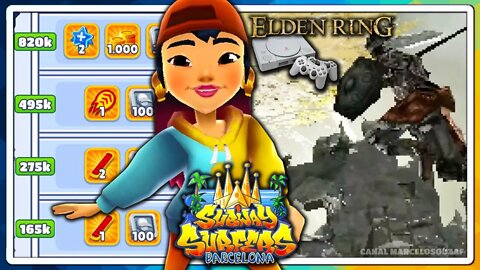 Subway Surfers Barcelona 2022 | Elden Ring para PlayStation 1 | Recorde com Maeko