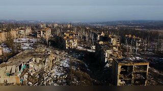 Ukraine, Bakhmut destroyed by war