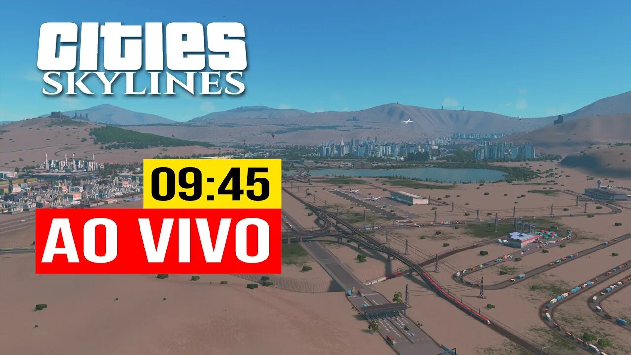 AO VIVO - Cities: Skylines - Saarense 12.