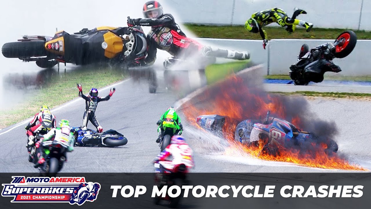 Top bikes crash 😯😯 during the race 🤯 #bikeracing #bikeaccidents