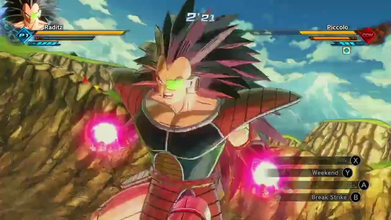 Dragon Ball Xenoverse 2 - Anime Fight! Raditz vs. Piccolo