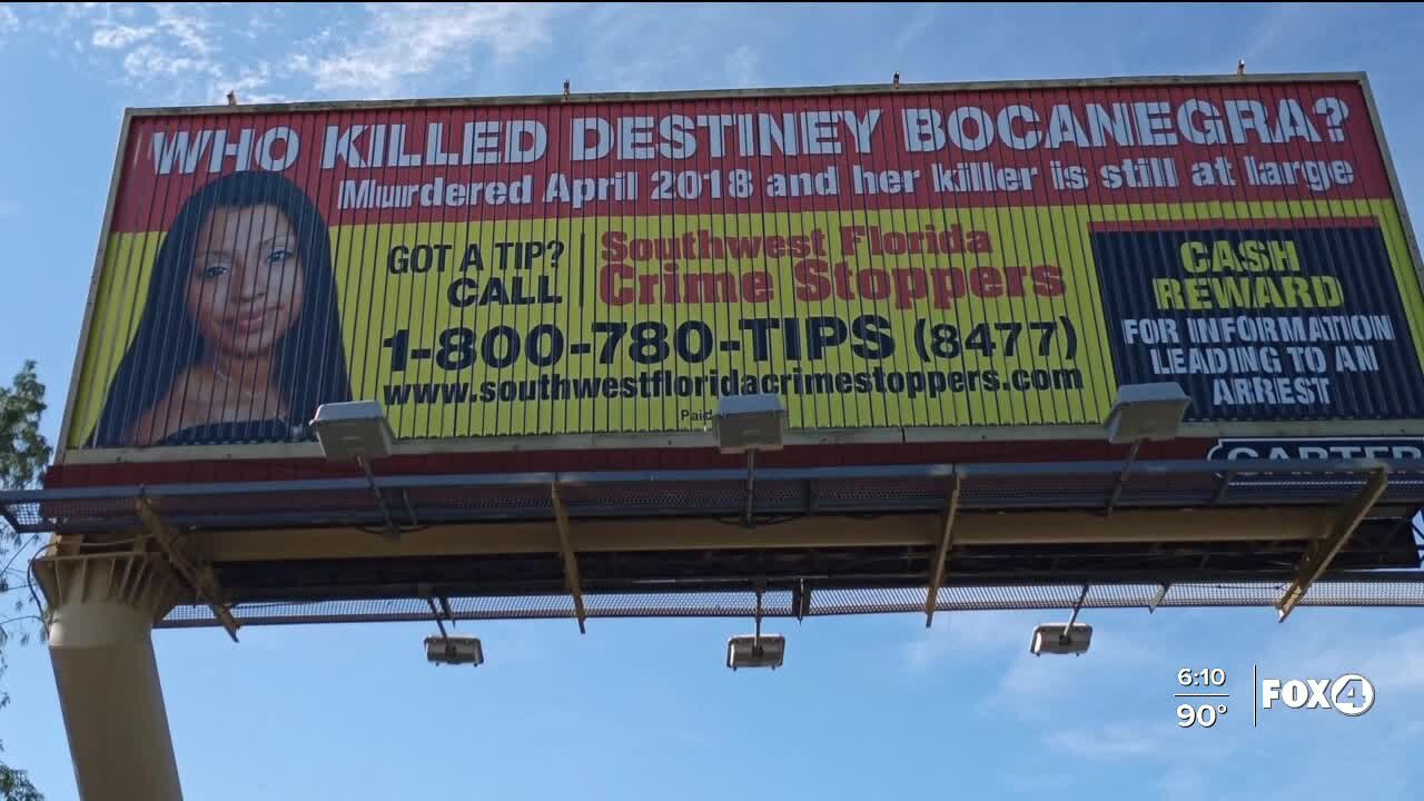 CRIME STOPPERS NEEDS YOUR HELP IN MURDER OF DESTINEY BOCANEGRA