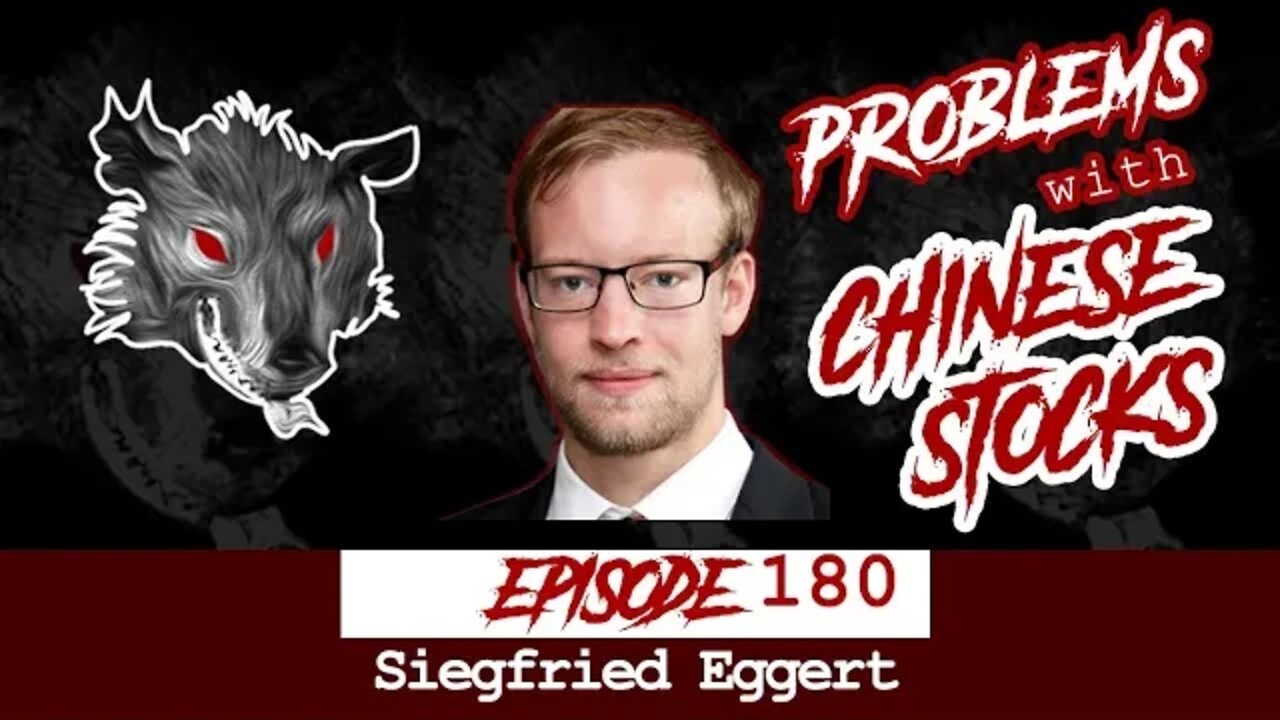 Grizzly Research CEO Siegfried Eggert - Problems With Chinese Stocks