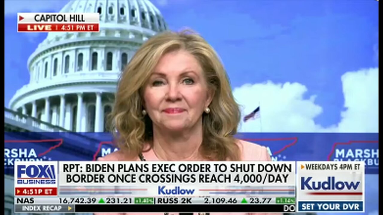 Blackburn Slams Biden's Handling Of Border Crisis