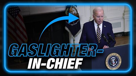 GASLIGHTING: Biden Claims ‘Only Reason Border Not Secure Is Donald Trump’