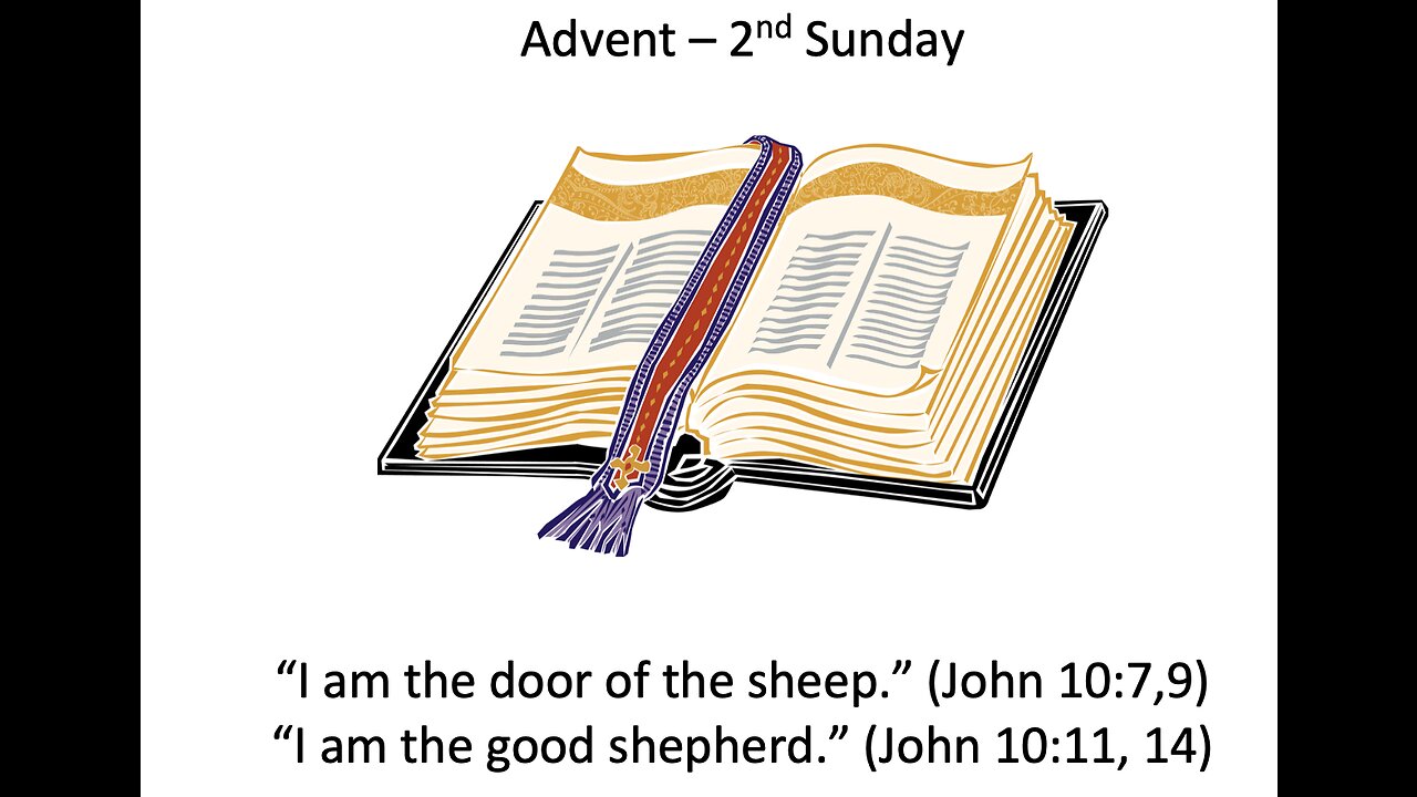 22-12-04 Sunday Elective- Advent II- Good Shepherd