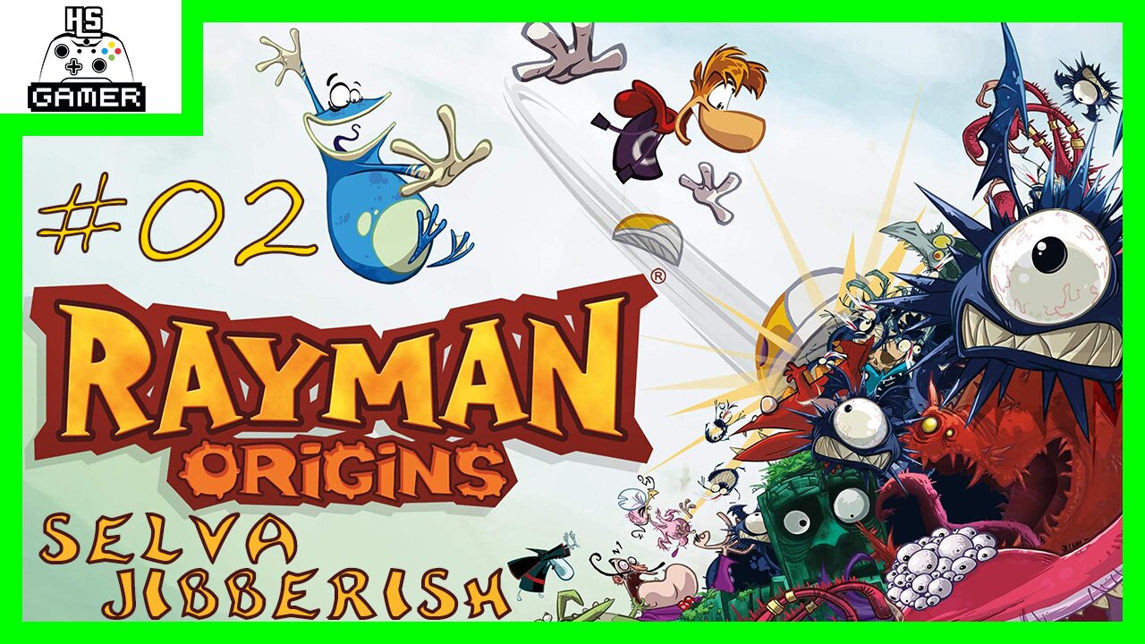 Rayman Origins #02 - A SELVA JIBBERISH